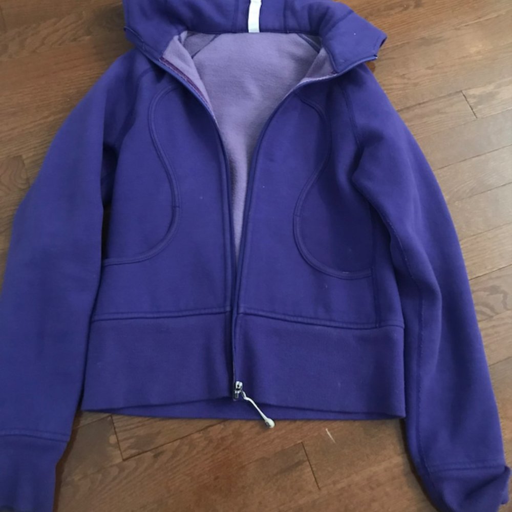 lululemon sweatshirt deep purple